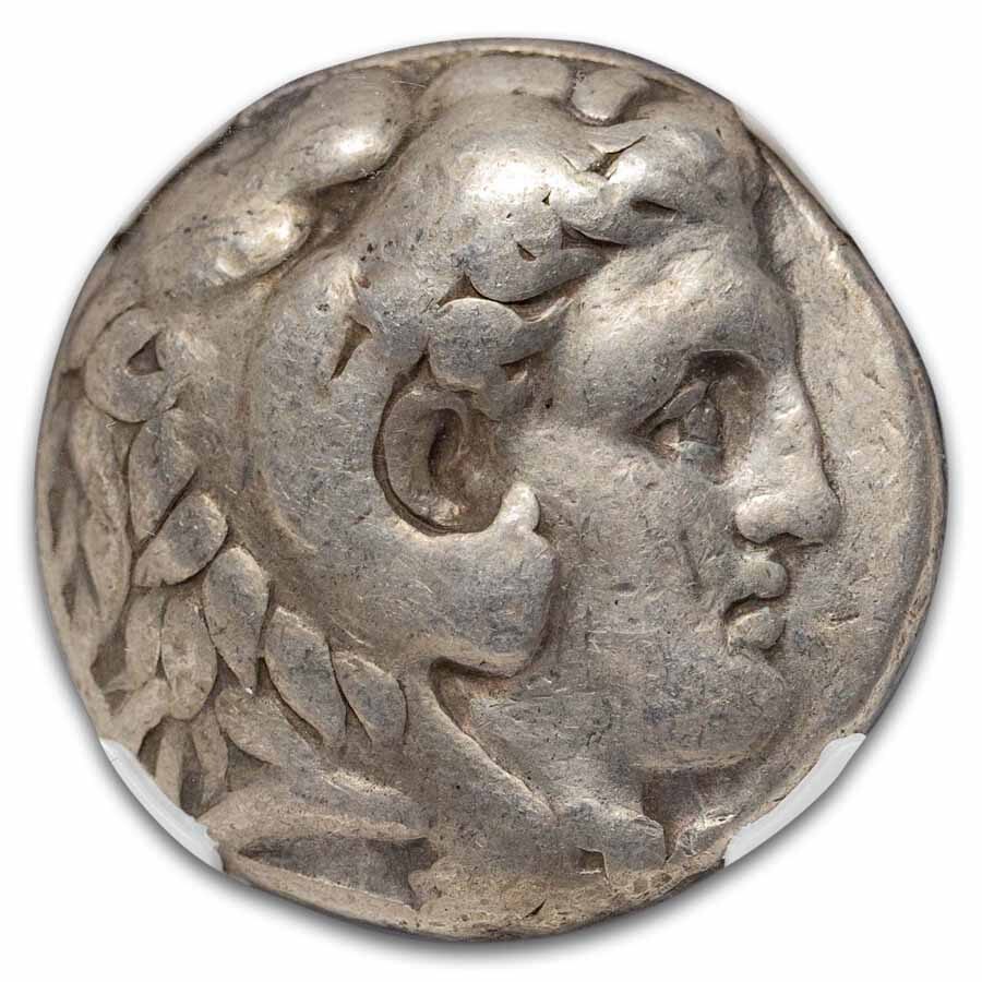 Kingdom of Macedon AR Tetradrachm Alex. III (336-323 BC) VG NGC