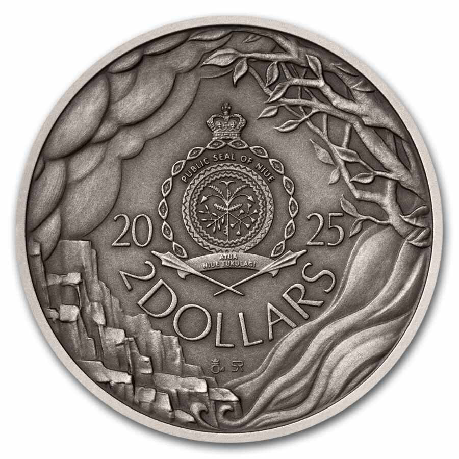 2025 Niue 1 oz Silver Mythological Figures: Valkyrie