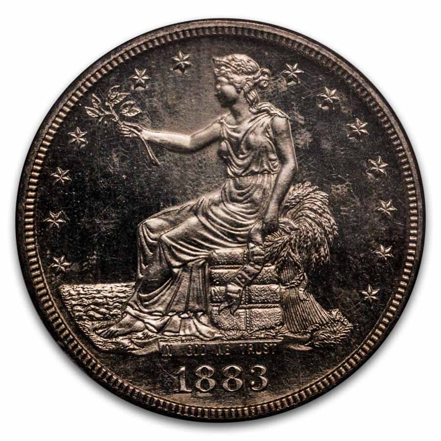 1883 Trade Dollar PF-62 Cameo NGC