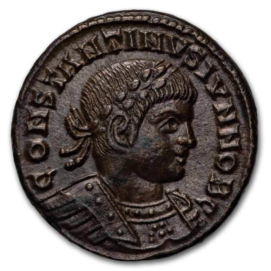 Roman BI Nummus Constantine II (337-340 AD) MS (RIC VII 539)