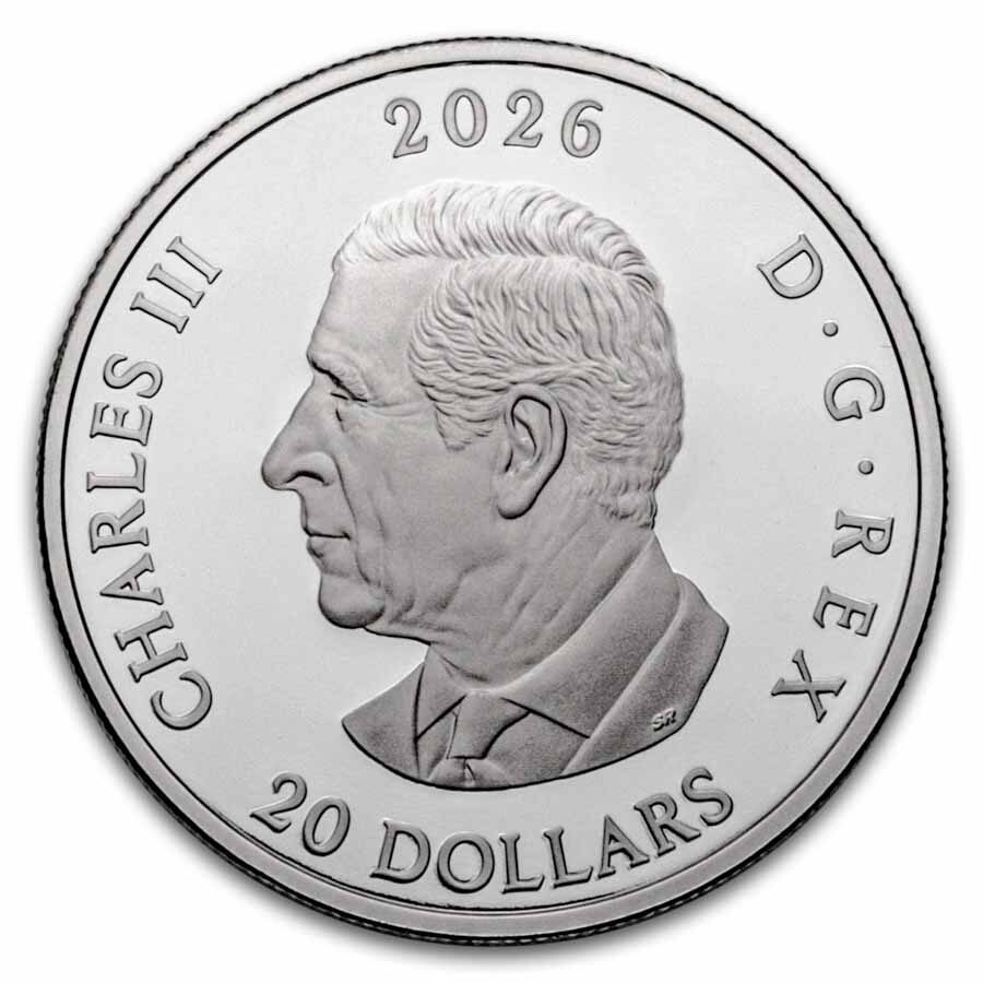2026 RCM 1 oz Ag $20 Canada's National Parks: Torngat Mountains