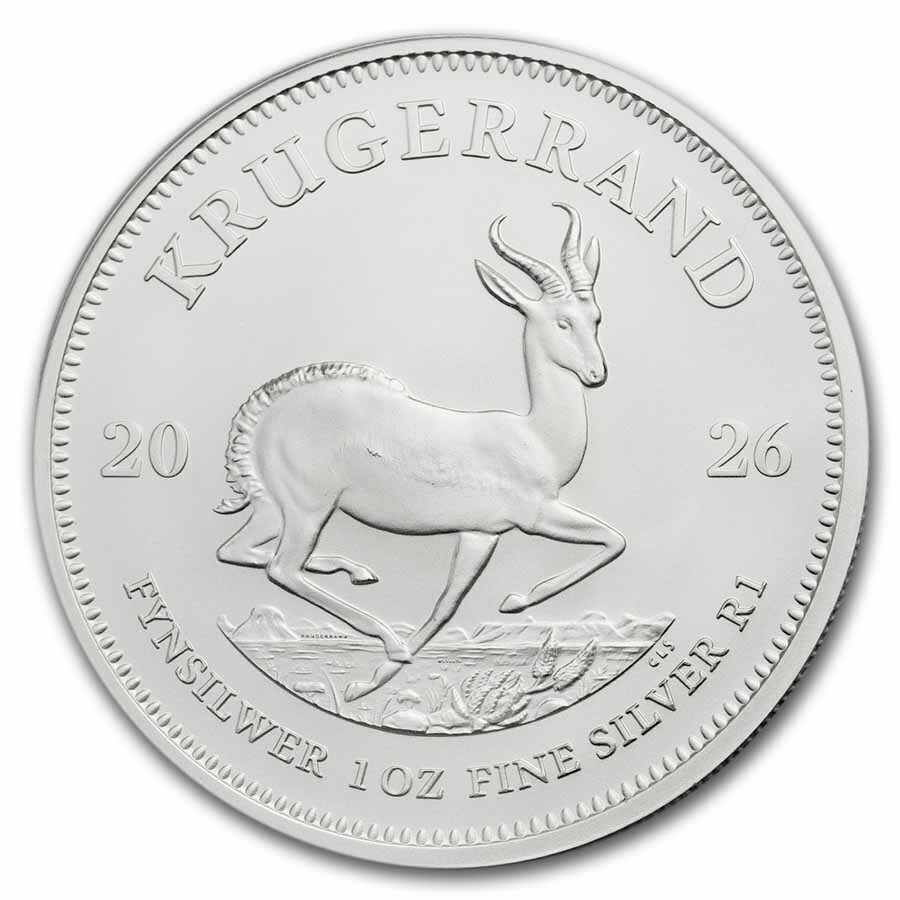 2026 South Africa 1 oz Silver Krugerrand MS-69 PCGS (FS)