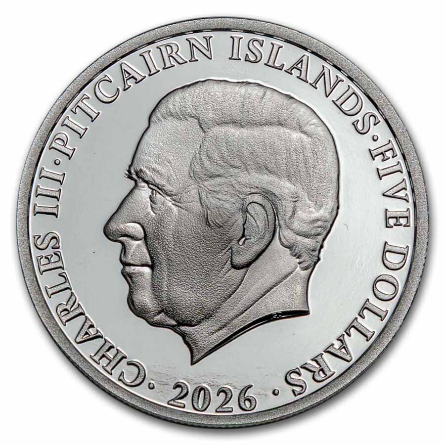 2026 Pitcairn Islands 1 oz Silver Golden Orb Weaver (Box & COA)