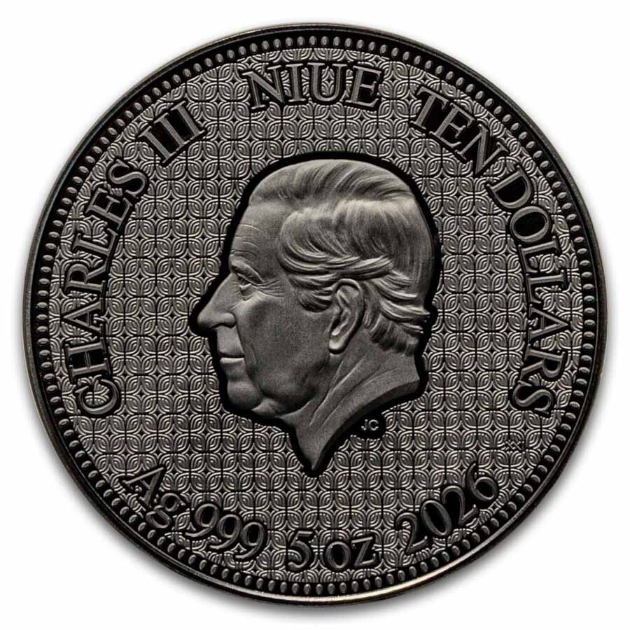 2026 Niue 5 oz Silver Bliss Snake (w/Box & COA)
