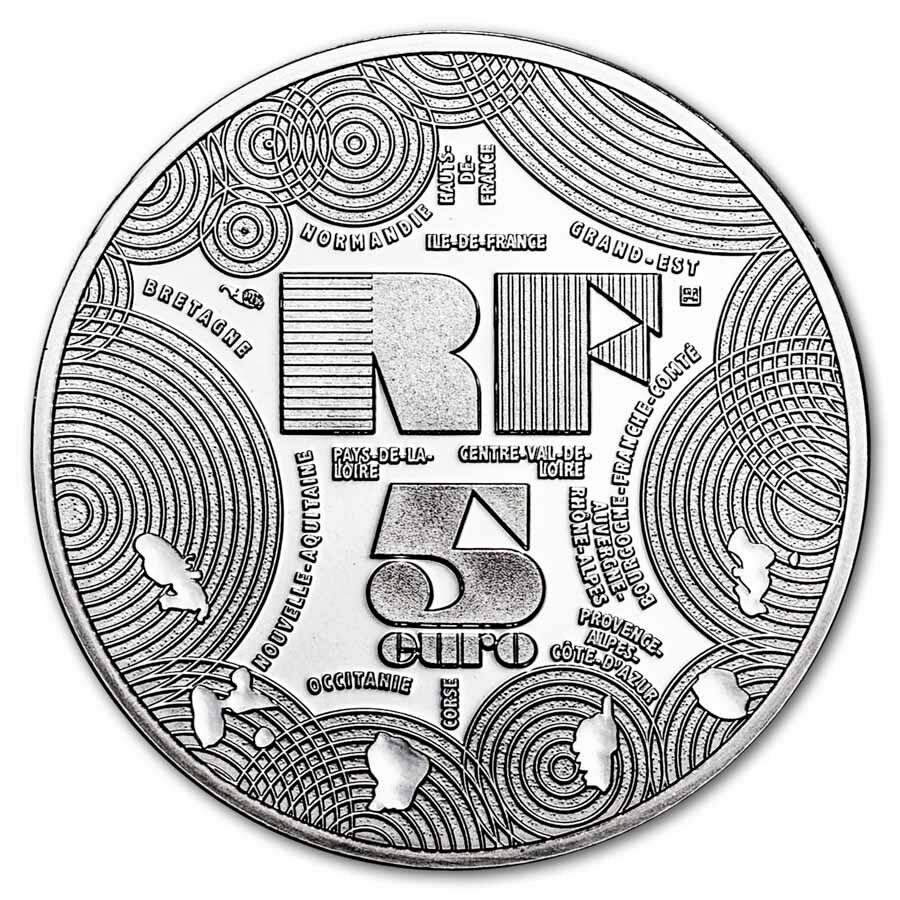 2026 France €5 Silver Proof French Regions: Occitanie