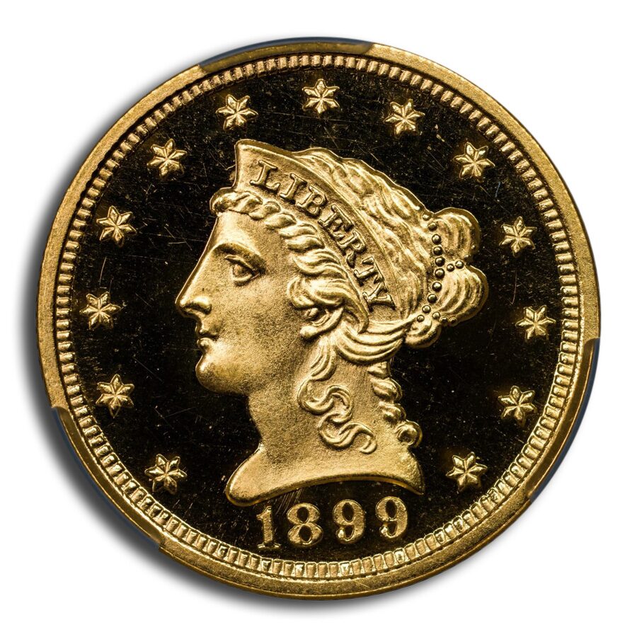 1899 $2.50 Liberty Gold Quarter Eagle PR-66+ DCAM PCGS CAC