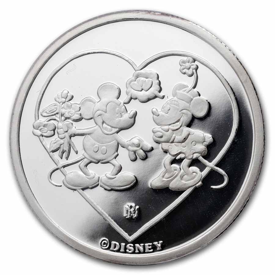 1 oz Silver Round - Disney Yours Forever (4th Ed., PR-69 PCGS)