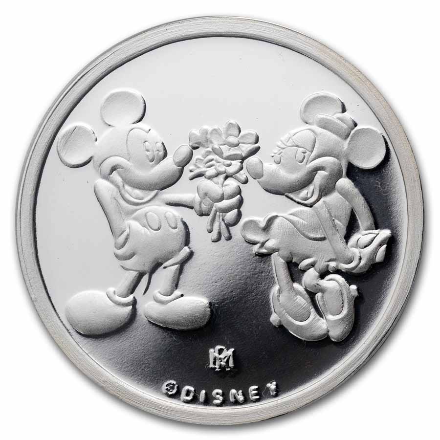 1 oz Silver Round - Disney Yours Forever (2nd Ed., PR-69 PCGS)