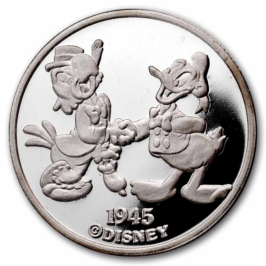 1 oz Silver - Donald Duck - Personality Plus (PR-69 PCGS)
