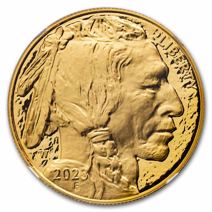 2023-W 1 oz Proof Gold Buffalo PF-70 NGC
