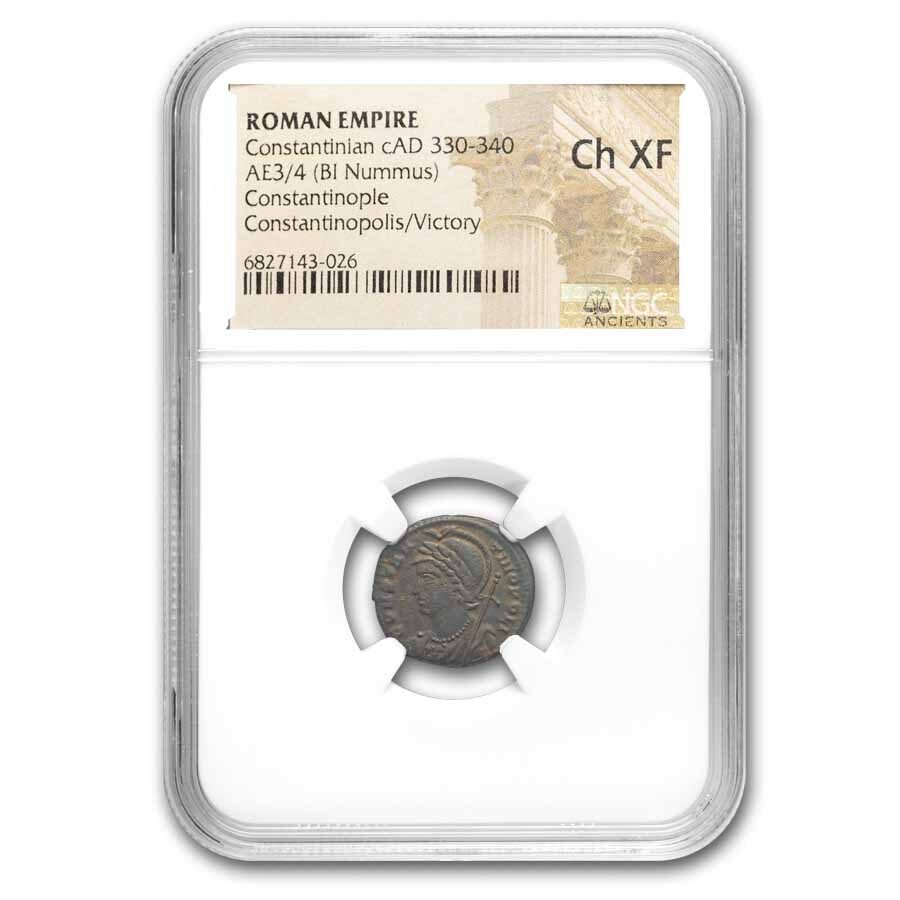 Roman Empire Bronze Ch XF NGC (Random Coin)