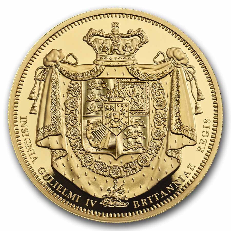 2026 Great Britain 5 oz Gold William IV Crown Great Engravers