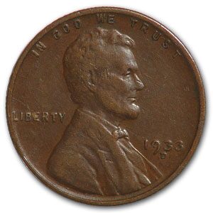 1933-D Lincoln Cent VF