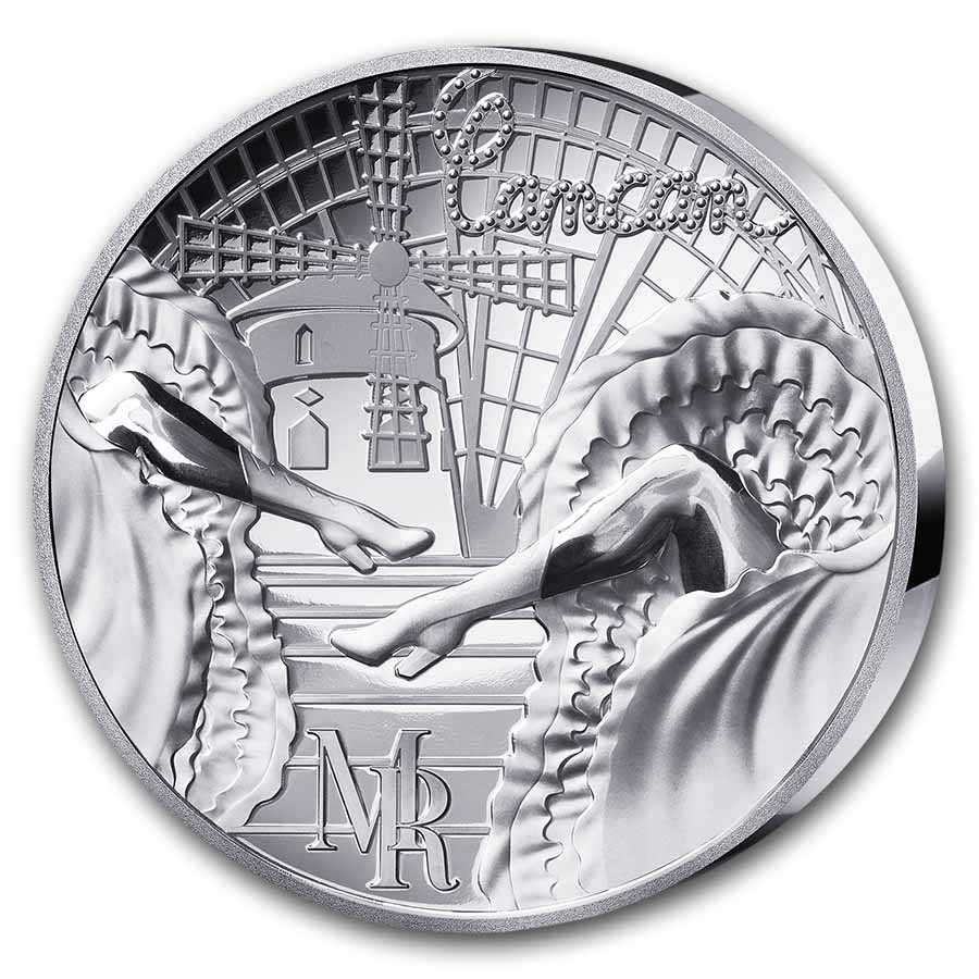2026 1 oz Silver HR €20 Moulin Rouge