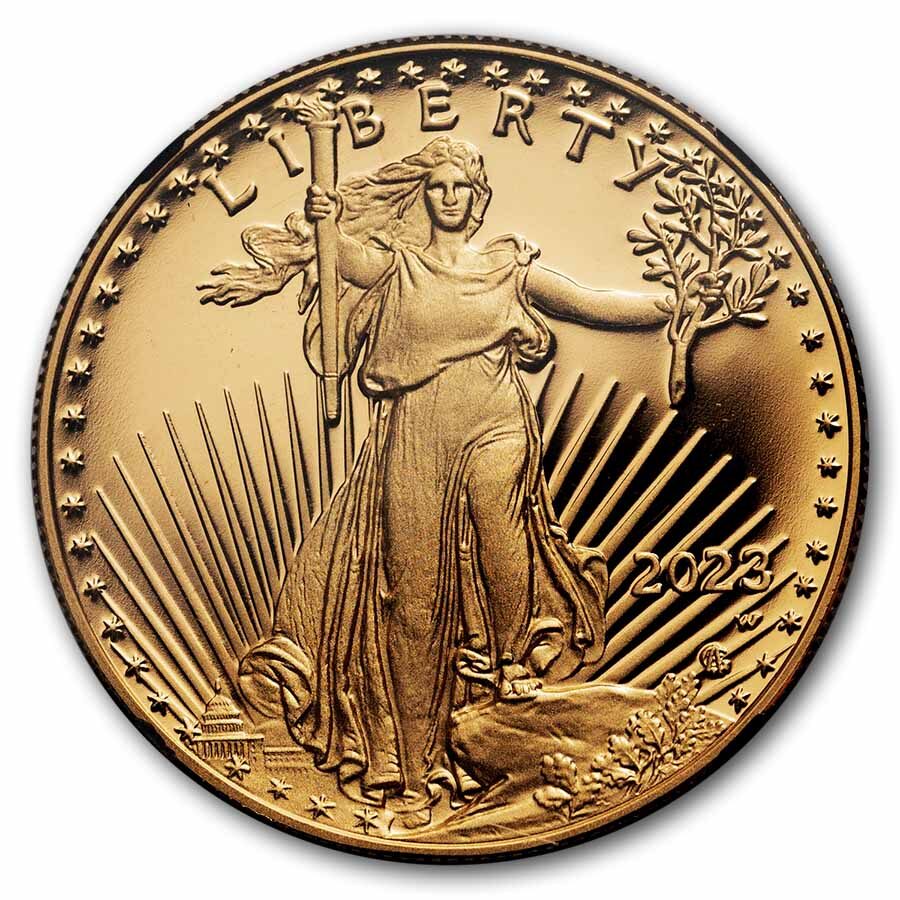 2023-W 1 oz Proof American Gold Eagle PF-70 NGC