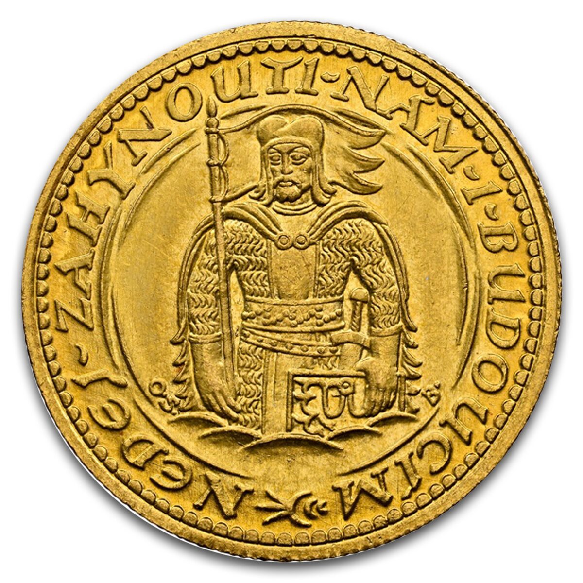 1933 Czechoslovakia Gold Ducat MS-67 NGC