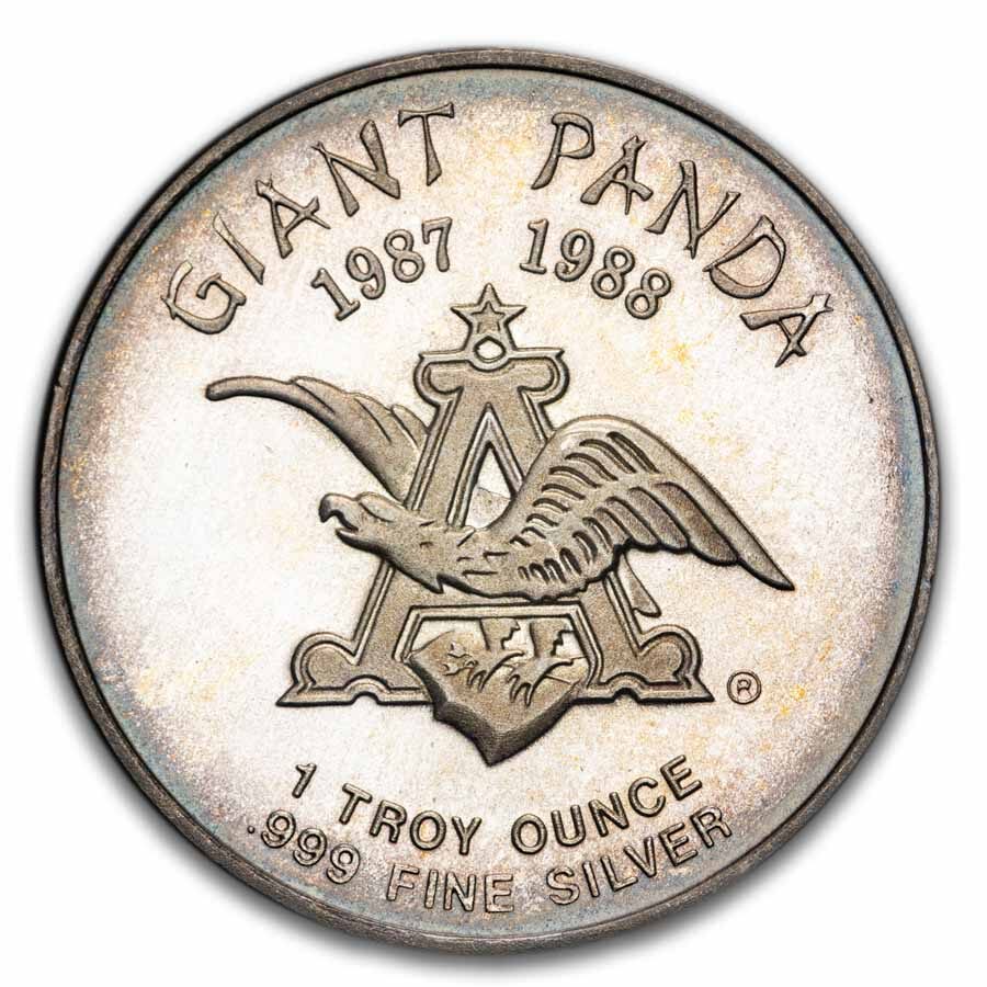 1 oz Silver Round - Busch Gardens (Random Motif)
