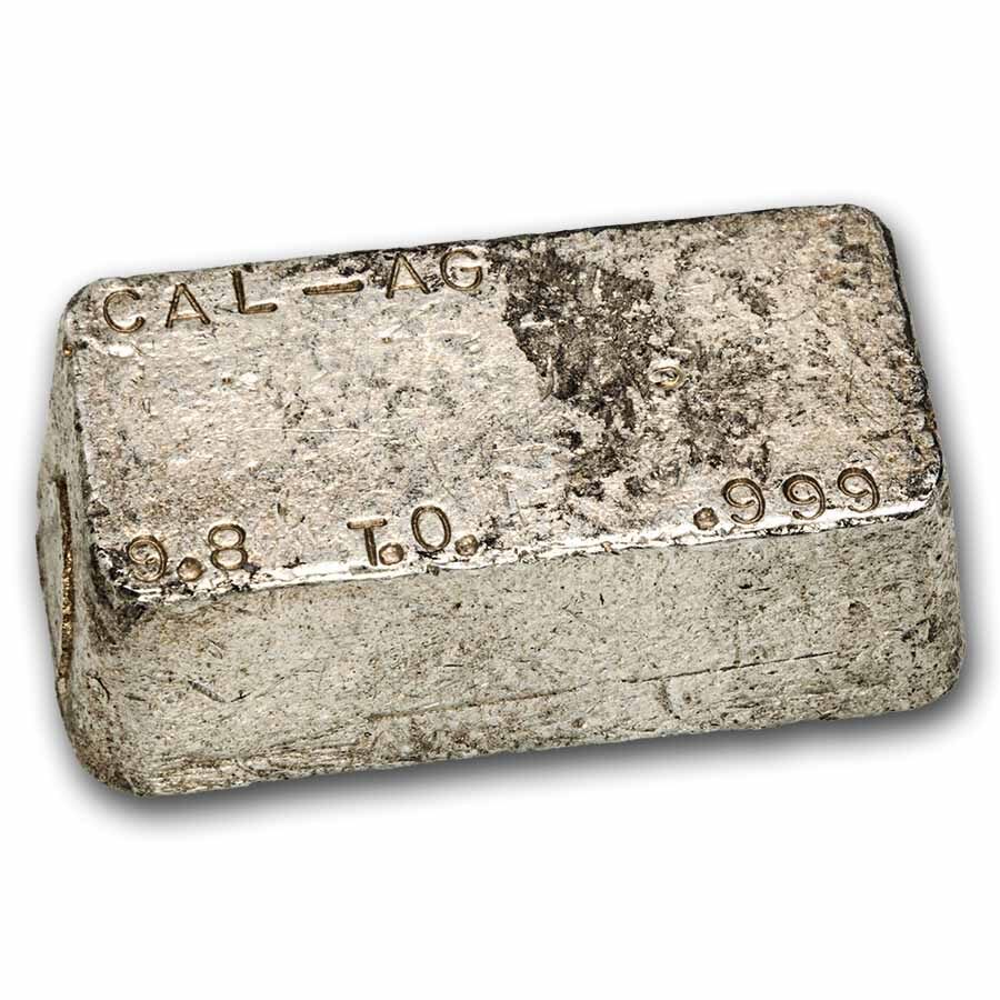 9.80 oz Silver Bar - CAL-AG