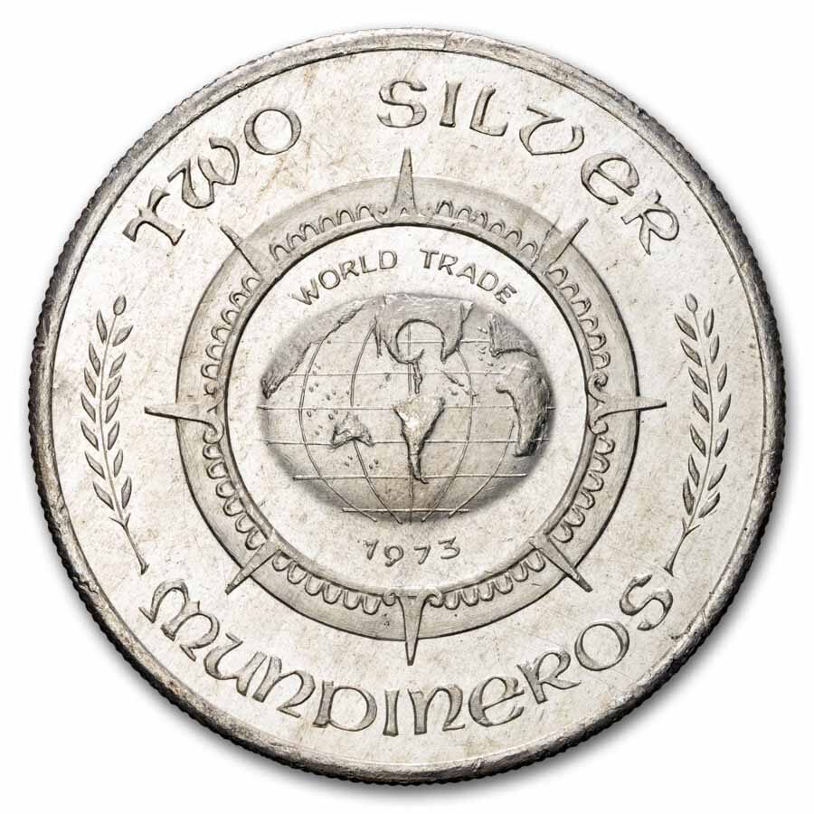 2 oz Silver Round - Mundineros (Random Motif)