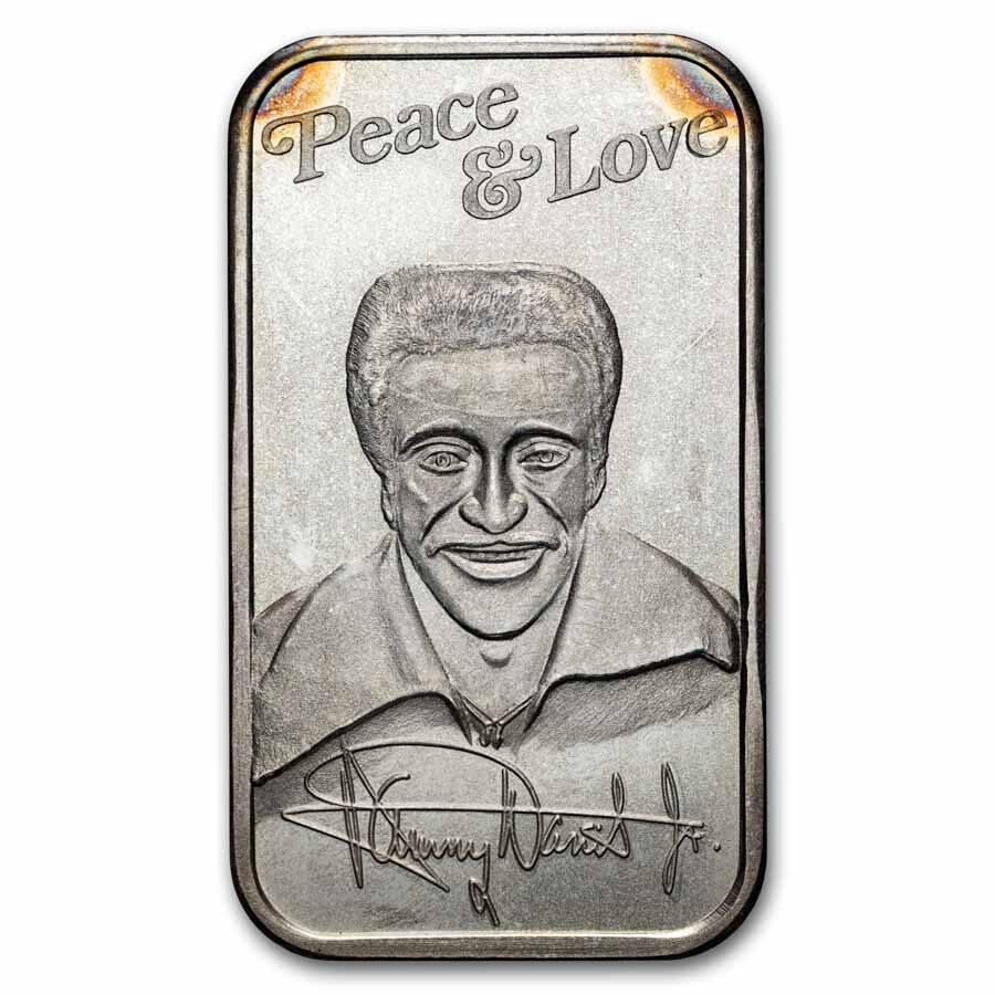 1 oz Silver Bar - Sammy Davis Jr. (U.S. Silver Corporation)
