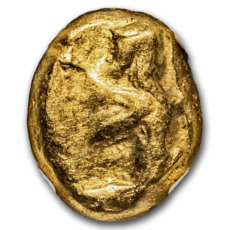 Achaemenid Gold AV Daric (circa 5th Century BC) VG NGC (3/4)