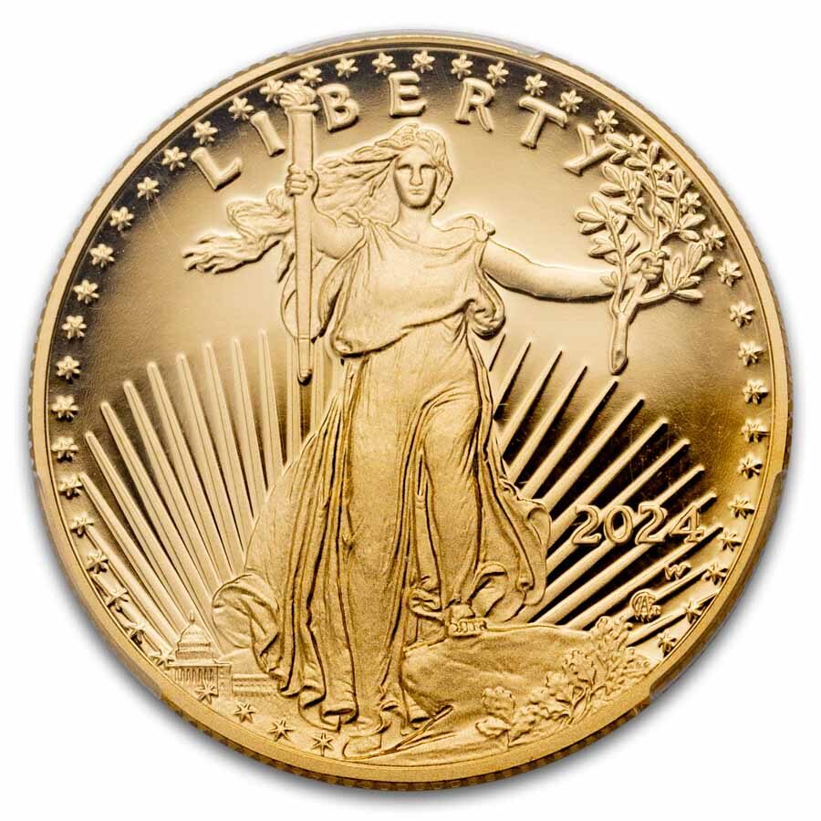 2024-W 1/2 oz Proof American Gold Eagle PR-69 PCGS (AR)