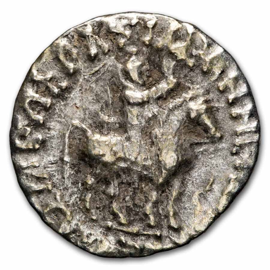 Indo Scythian Silver Drachm Azes I/II (57 BC - 5 AD) VF-XF