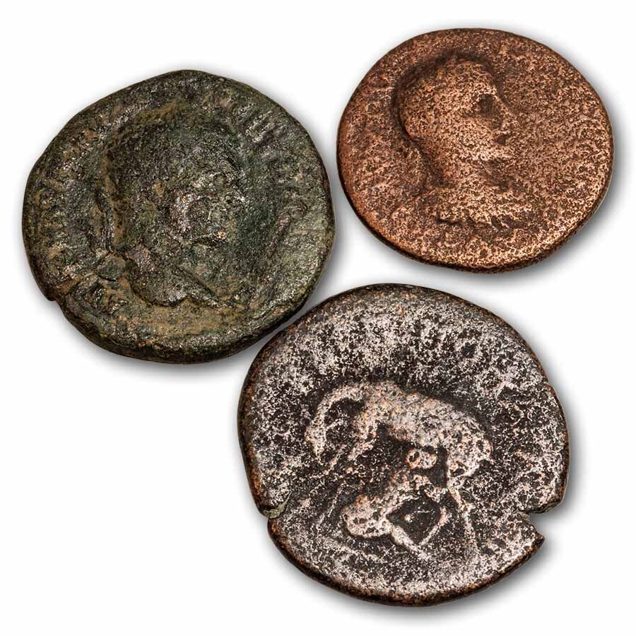 Roman Provincial Bronze Coin (1st-3rd Century AD) Avg. Circ.