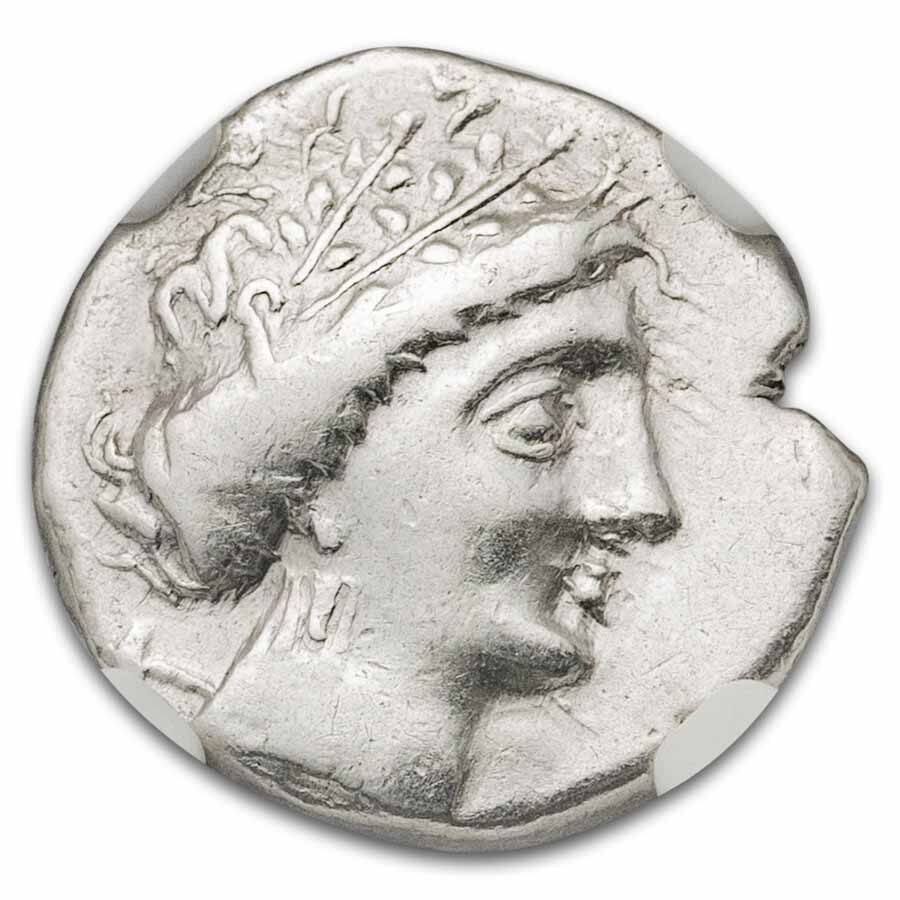 Celts Northern Italy AR Drachm (2nd-1st Century BC) Ch VF NGC 3/3