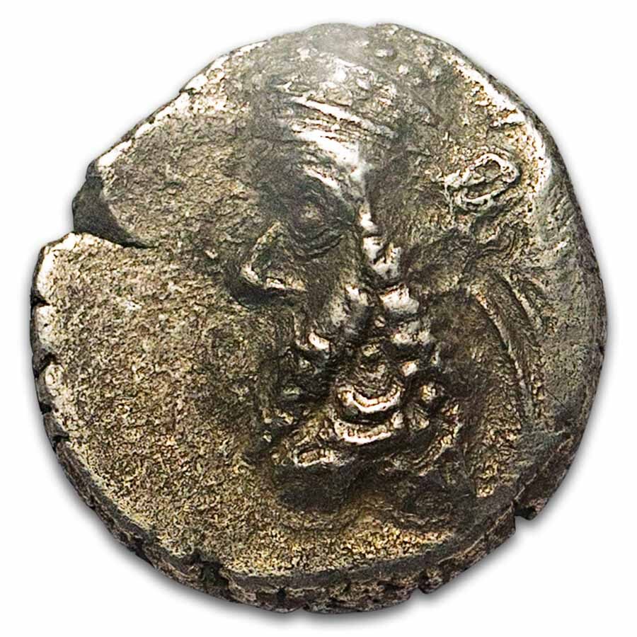 Persis AR Hemidrachm Autophradates V (1st-2nd Century AD) XF NGC