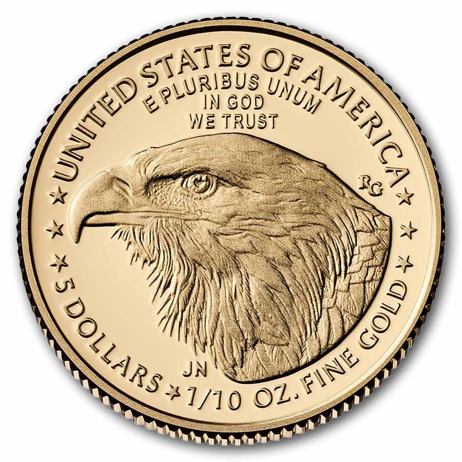 2026-W 1/10 oz Proof American Gold Eagle Coin (Dual Date)