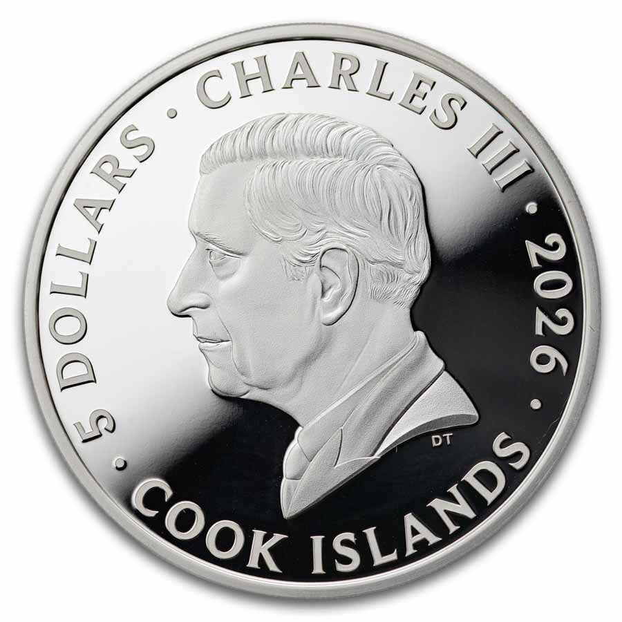 2026 Cook Islands 1 oz Silver Seven Deadly Sins: Pride - Lion