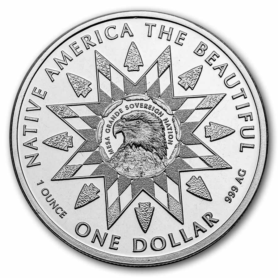2026 1 oz Ag NATB Kansas Tallgrass Prairie: Pawnee (Color)
