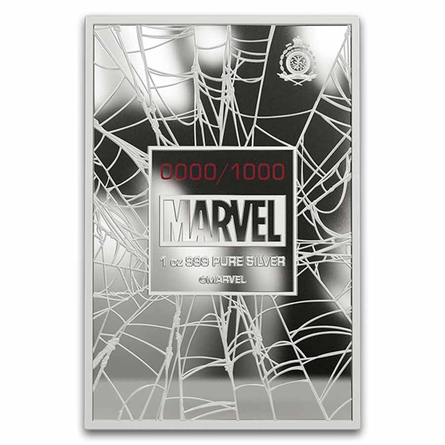 2026 Niue 1 oz Silver $2 Marvel: Spider-Man No More!