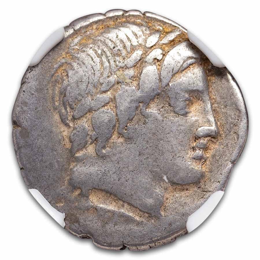 Roman Republic Silver Denarius (c.86 BC) F NGC (Cr-350A/2)