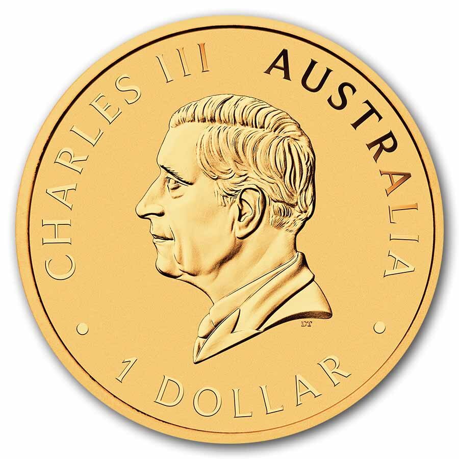 2026 AUS 1 oz Silver 40th Ann. of the Nugget Gold-Plated In card
