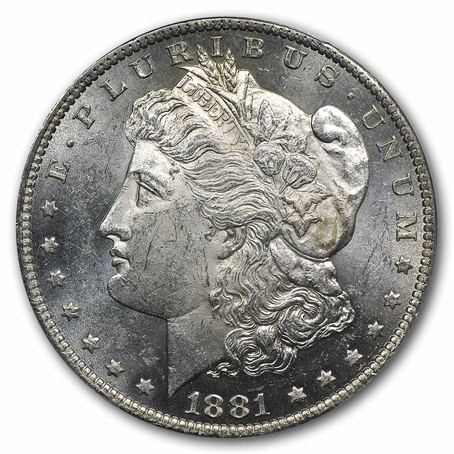1878-1904 Morgan Dollar BU PCGS (250th Anniversary)
