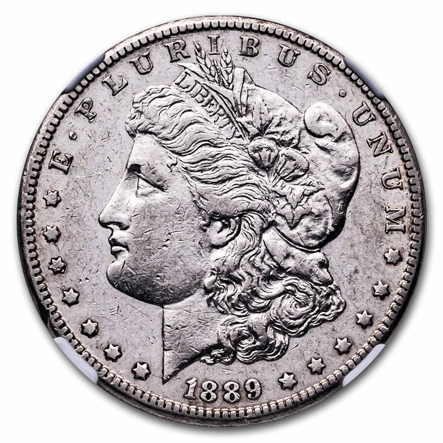 1889-CC Morgan Dollar XF-45 NGC