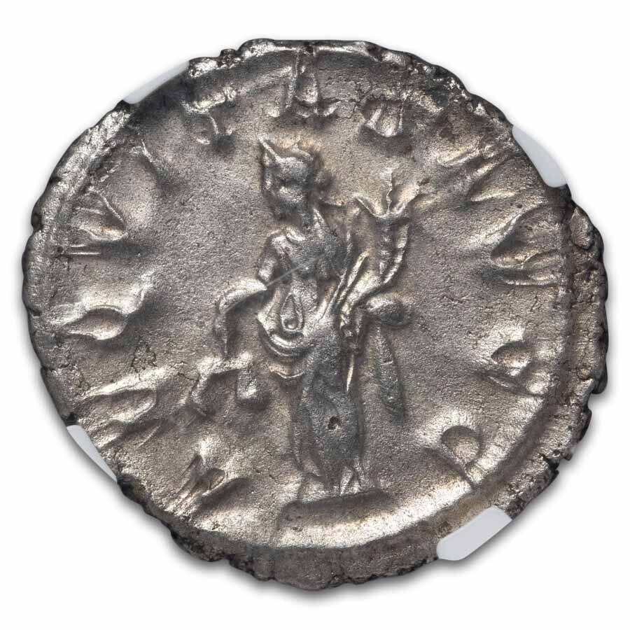 Roman Empire AR Dbl Denarius Philip I (244-249 AD) ChXF NGC Vault