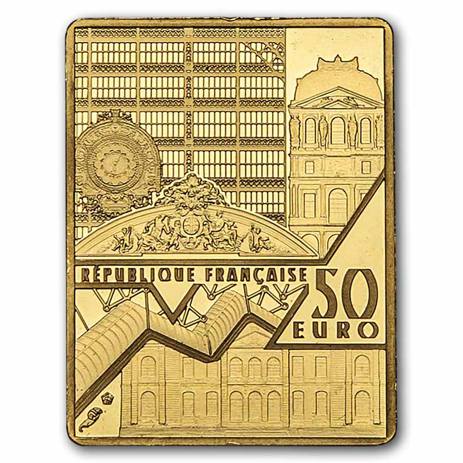 2020 1/4 oz Gold Masterpieces of Museums (Self-Portrait) - No COA