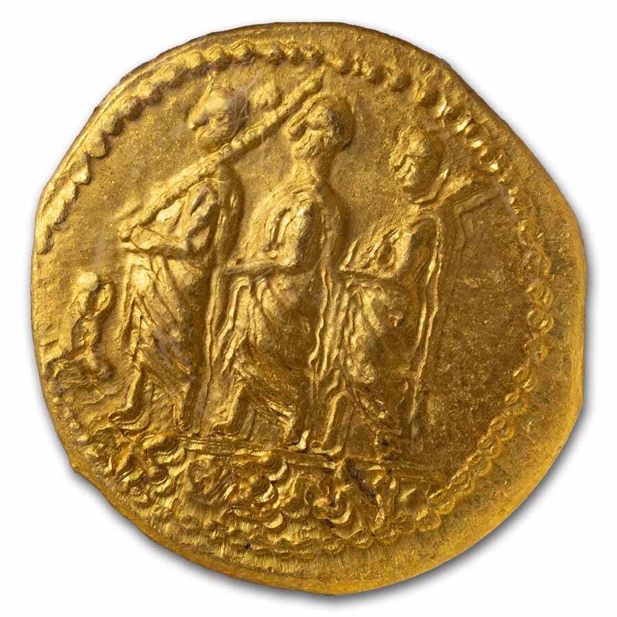 Thracian/Scythian Gold Stater Coson (44-42 BC) Ch MS NGC