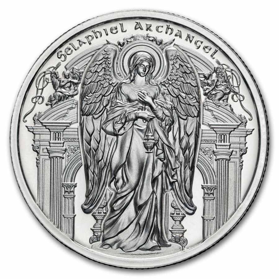 1 oz Silver Round - Selaphiel (Archangel Series)