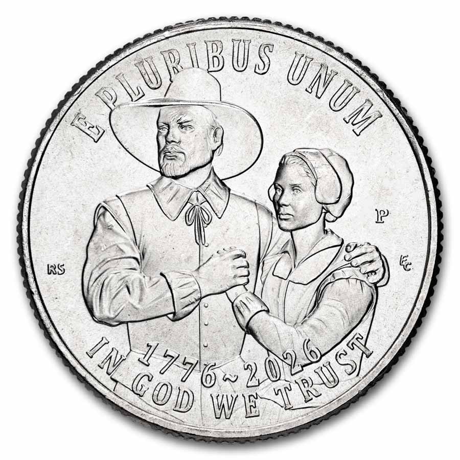 2026-P Mayflower Compact Semiquincentennial Quarter BU