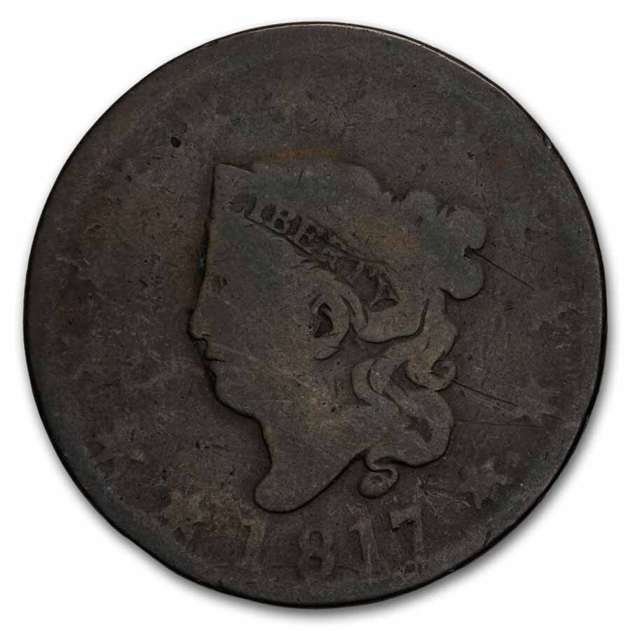 1817 Large Cent AG (13 Stars)