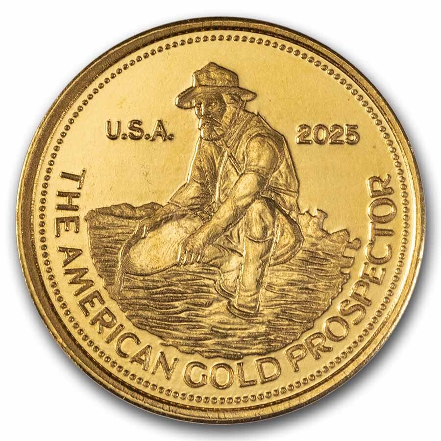 1/10 oz Gold Round - 2025 Revived Engelhard BU