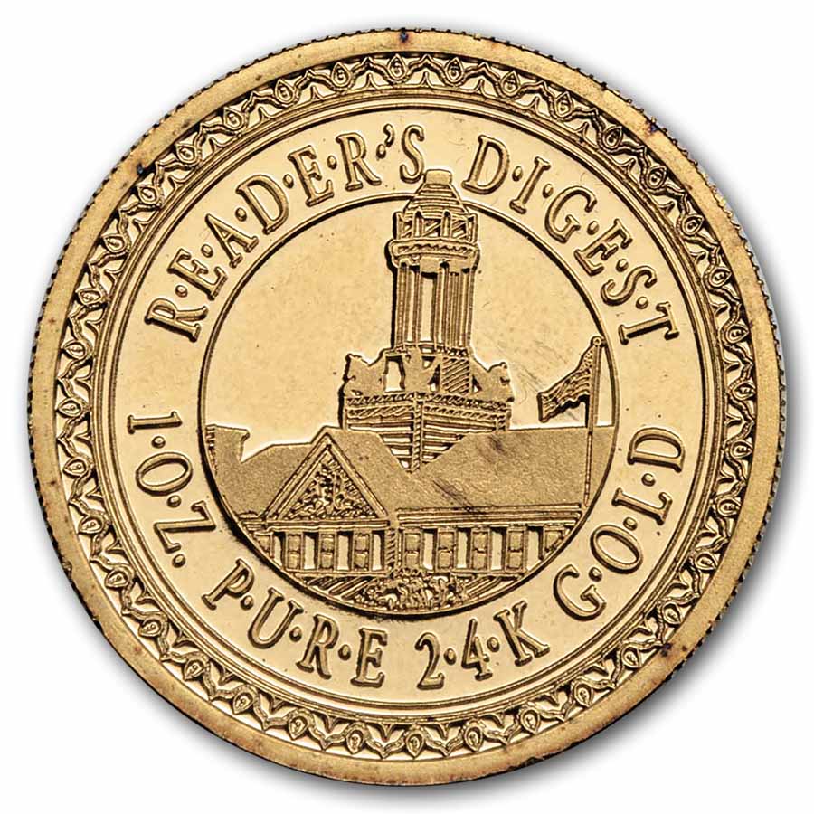 1 oz Gold Round- Reader's Digest