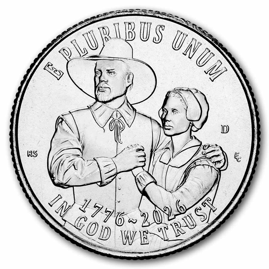 2026-D Mayflower Compact Semiquincentennial BU
