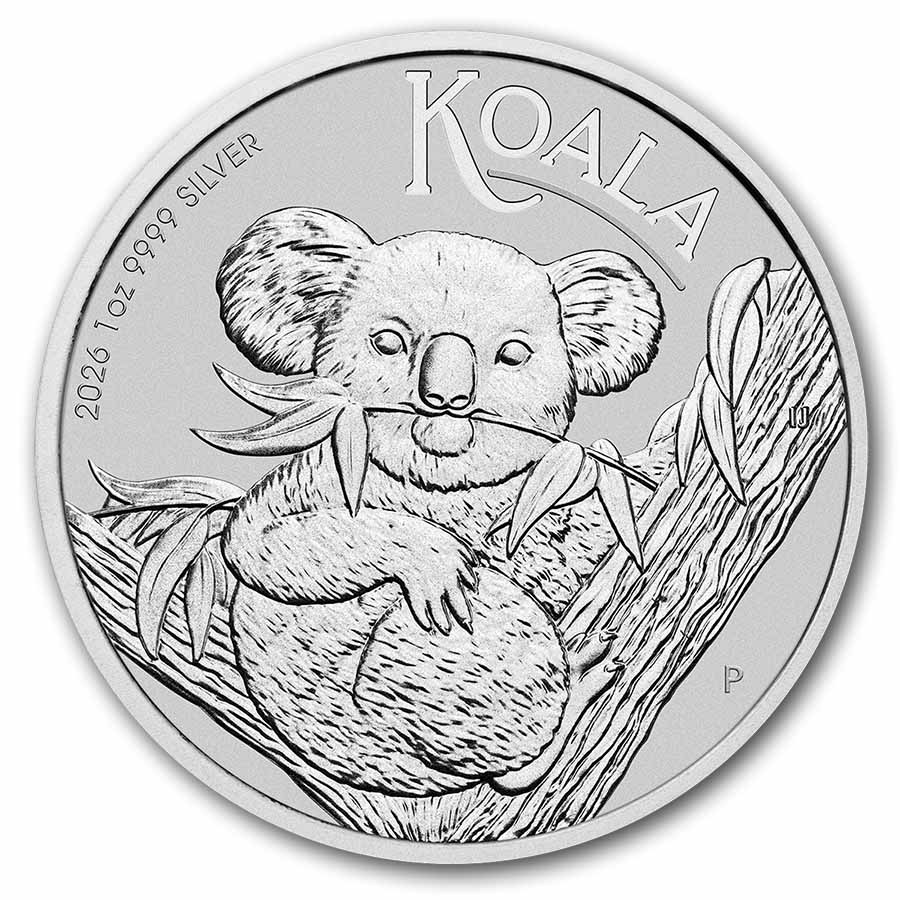 2026 Australia 1 oz Silver Koala PCGS MS-70 FS (Flag Label)