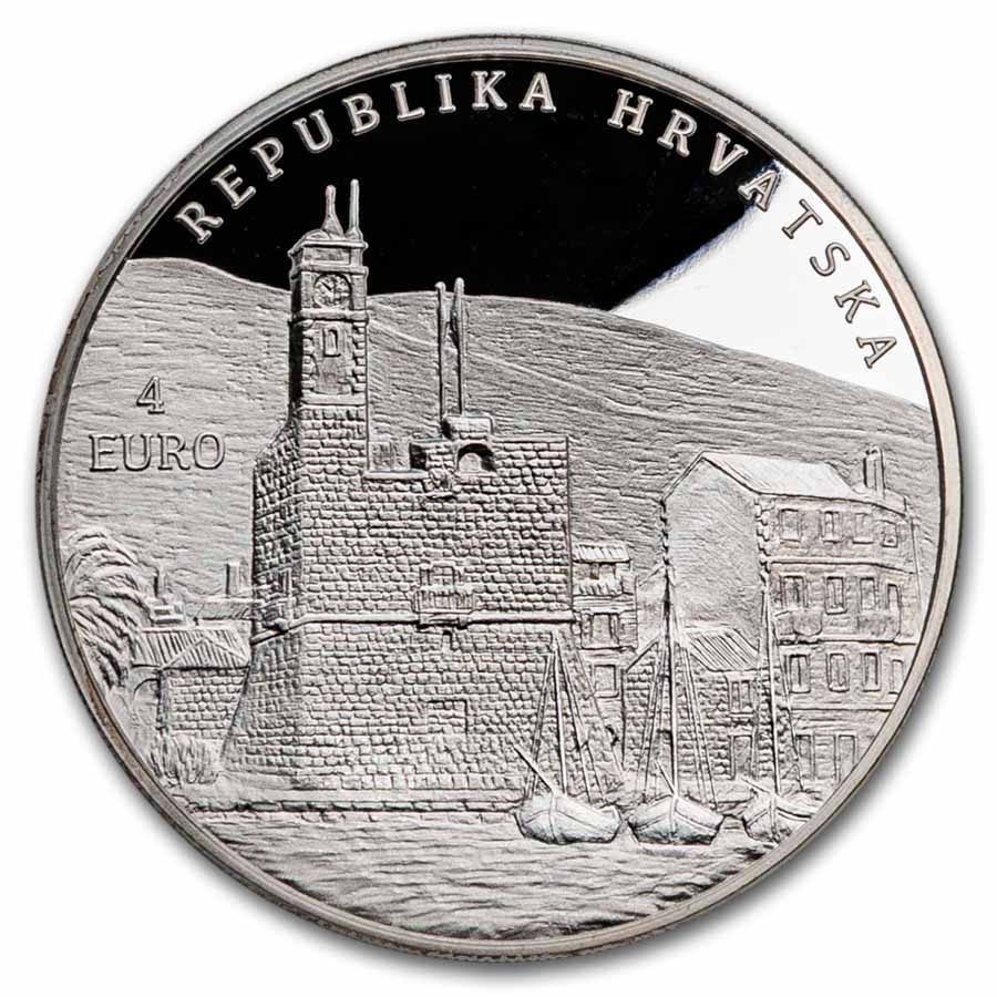 2025 Croatia 1 oz Silver Gajeta Falkuša (Boat) Proof
