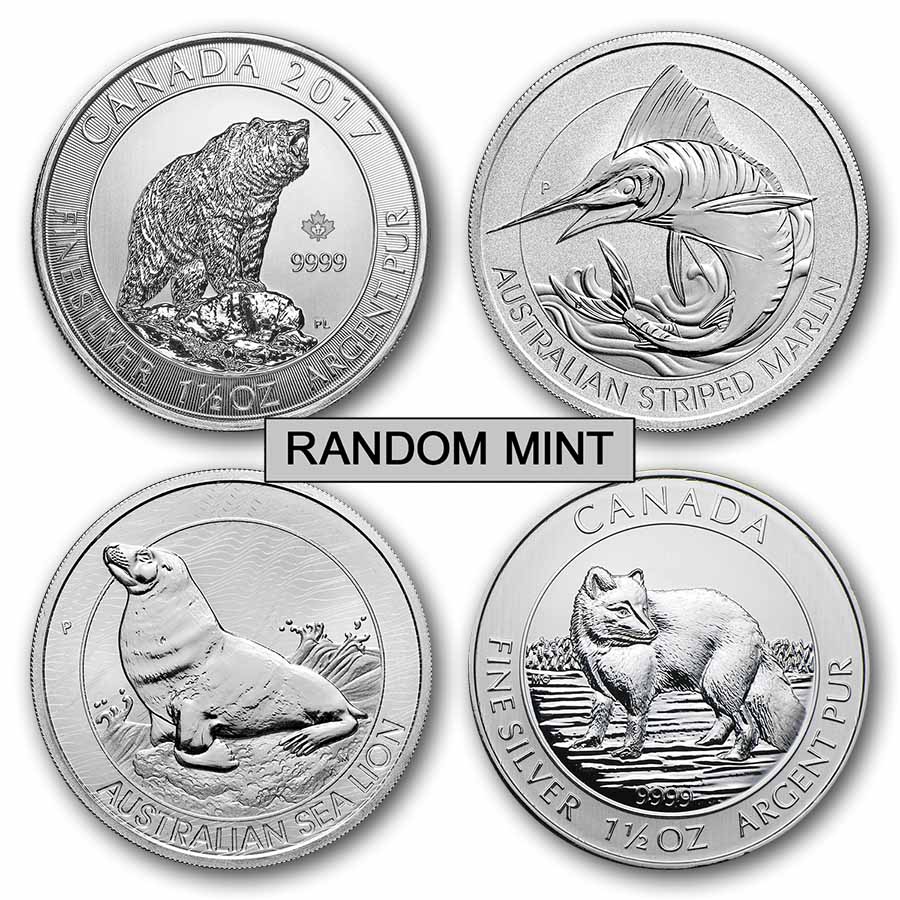 1.5 oz Silver Coin - Random Mint